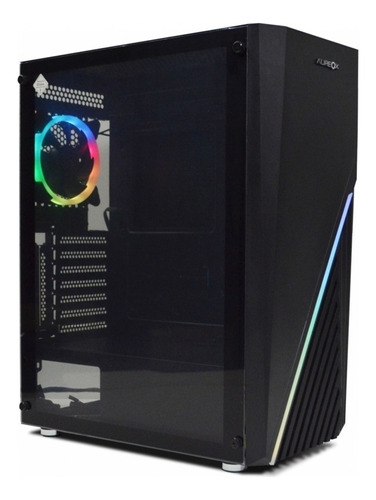 Gabinete Gamer Aureox Lynx V2 Vidrio Templado 1 Cooler 