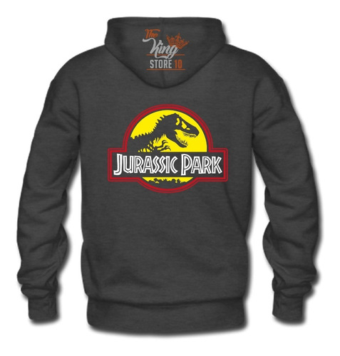 Poleron Cierre, Peliculas, Jurassic Park, Dinosaurios, Parque Jurasico, Rex / Kingstore10