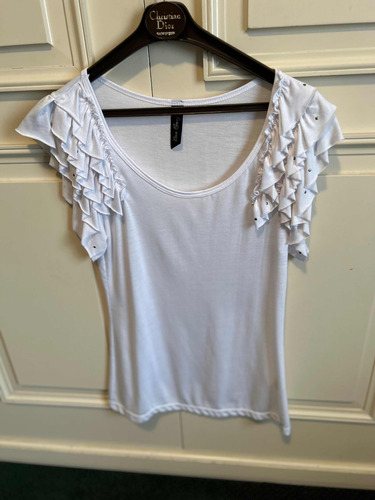 Remera Blanca Talle M