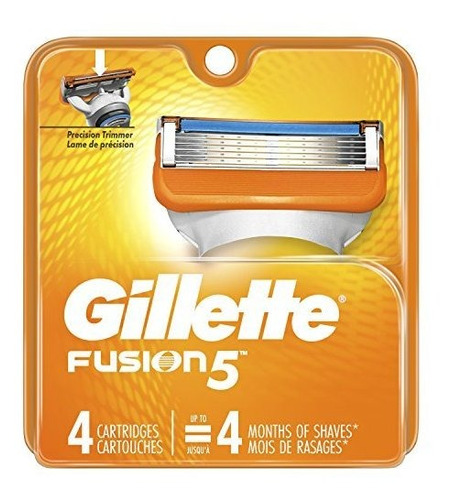 Afeitadora Cuchillas De Afeitar Para Hombres Gillette Fusion