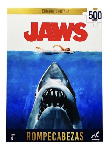 Rompecabezas Novelty Jaws Coleccionable De 500 Piezas