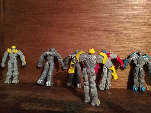 Transformers Hasbro 2008, Lote De 8 Pzas, De Goma Esqueleto (Usado)