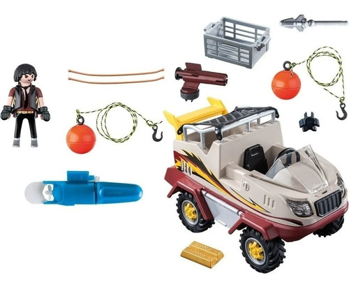 Playmobil 9364 Camioneta Anfibia City Action