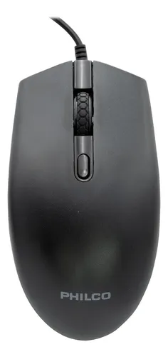 Mouse Alámbrico Spk7204 Negro Philco Pro
