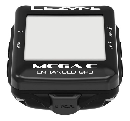 Gps Lezyne Mega C Colorido Ciclocomputador V106 Preto