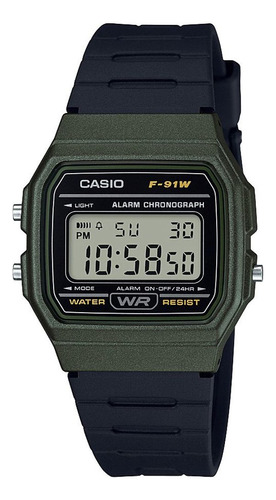 Casio Mens Classic Quartz Plastic And Resin