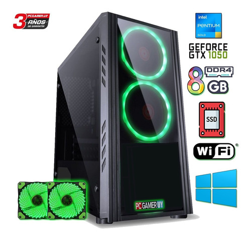 Pc Gamer Nvidia Gtx1050 8gb Ddr4 Intel 1tb Led Pcgamer-uy