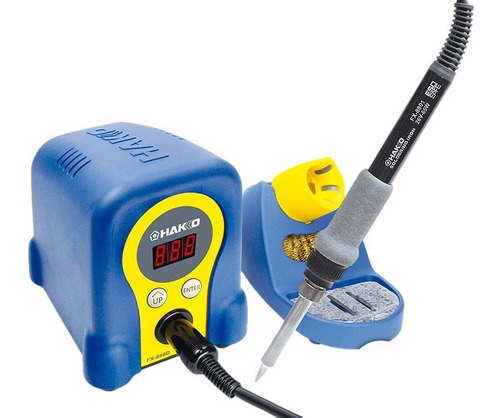 Estação De Solda Digital 70w Hakko Fx-888d Esd Original Nf