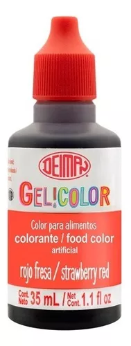 Colorante alimentario líquido rojo 38 ml