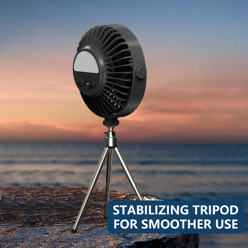 Ventilador De Escritorio Con Trípode Multifuncional Para Aca