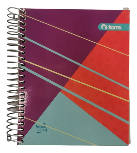 Cuaderno Pocket Trendy Color Torre 14,8x12cm 90hojas Mat 5mm Color Blanco