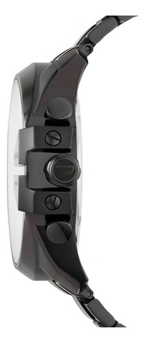 Relógio Diesel Mega Chief Dz4318 Black Vidro Camaleão