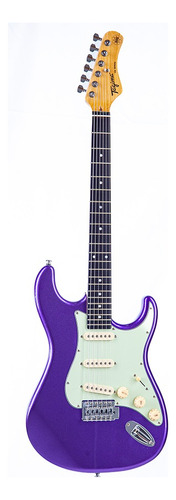 Guitarra Eletrica 6 Cordas Stratocaster Tg500 Tagima Purple Cor Metallic Purple Orientação Da Mão Destro