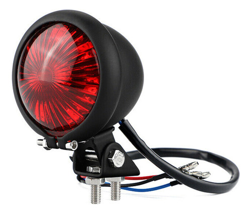 Moto De Freno De Luz Trasera Led Para Bobber Chopper Cafe