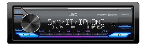 Autoestéreo para auto JVC KD-X370BTS con USB, bluetooth y lector de tarjeta SD