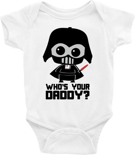 Body Bebê / Infantil / Bebe  - Star Wars (who's Your Daddy?)