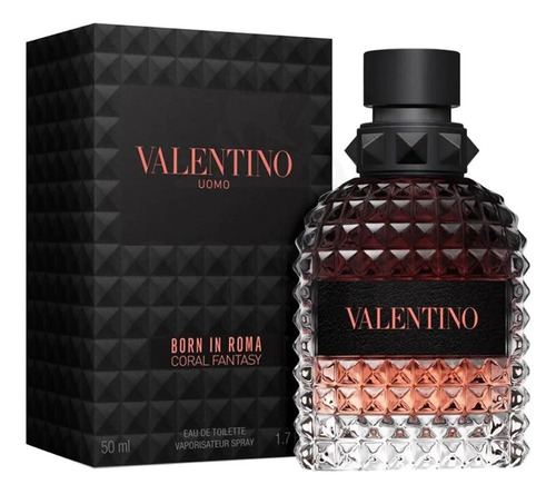 Perfume Valentino Uomo Born In Roma Coral Fantasy Edt 50ml