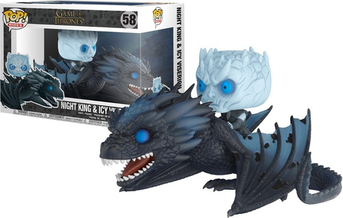 Funko Pop! Game Of Thrones Night King Y Icy Viserion #58