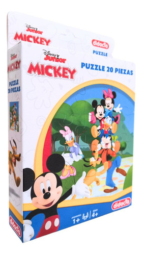 Puzzle Mickey Y Sus Amigos Didacta 20pcs Disney Para Niños