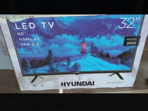 Imagen 1 de 1 de Televisor 32pulgadas Hyundai 