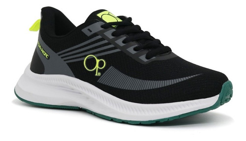 Zapatilla Juvenil Quiles-j22 Black/grey/lime..