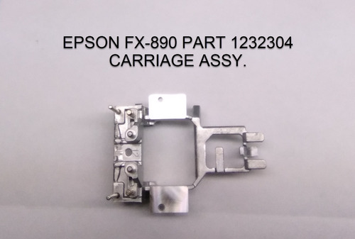 Carriage Assy (conjunto De Carro) Impresora:  Fx-890