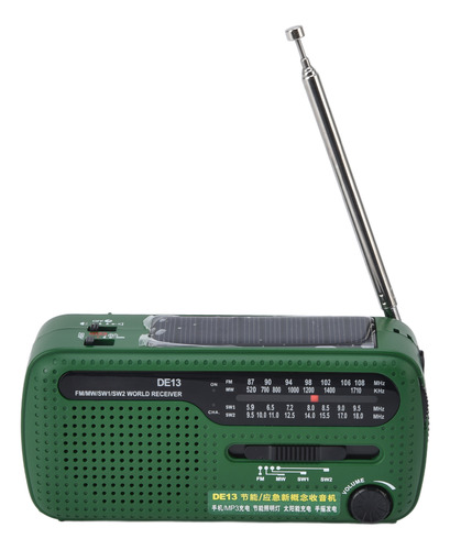 Radio Fm De Alta Sensibilidad Mw Sw, Alarma De Buena Calidad