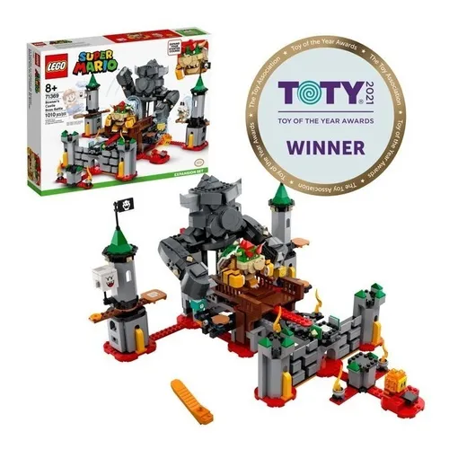 Lego Super Mario Castillo Bowsers Castle Boss 71369 Env o gratis