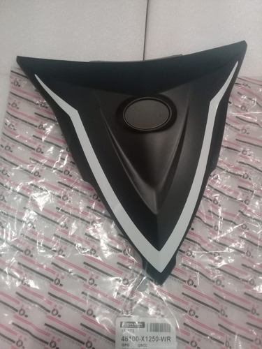 Repuesto Plastico Triangulo Mate Negro Gilera Smash 125x