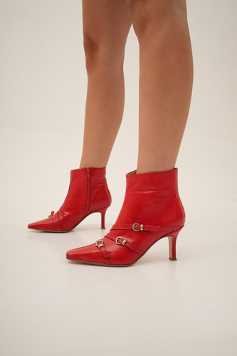 Botas Botitas Mujer Cuero Vacuno - Art Lili- Meet Me Shoes