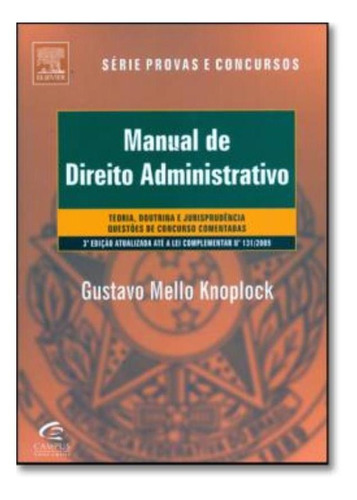 Manual De Direito Administrativo  3ª Edicao