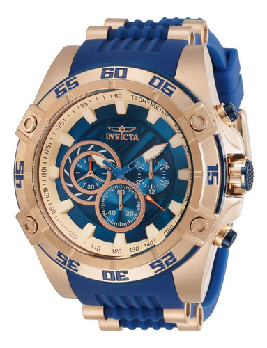 Reloj Invicta 30110 Oro Rosa, Azul Hombres