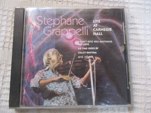 Stephane Grapelli Live At Carnegie Hall (zillion 2610532) 