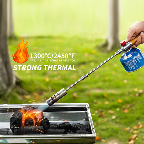 Antorcha De Parrilla Portátil, Encendedor Y Encendedor De Ca