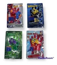 Comprar Guante Más Pistola Lanza Dardos Avengers Batman Hulk Niños 