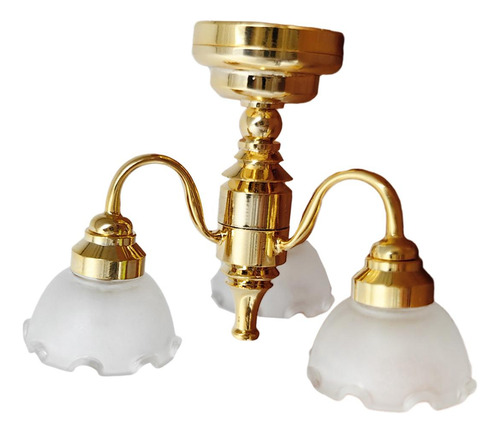 Lámpara Colgante Modelo Casa De Muñecas Luz De Techo Led