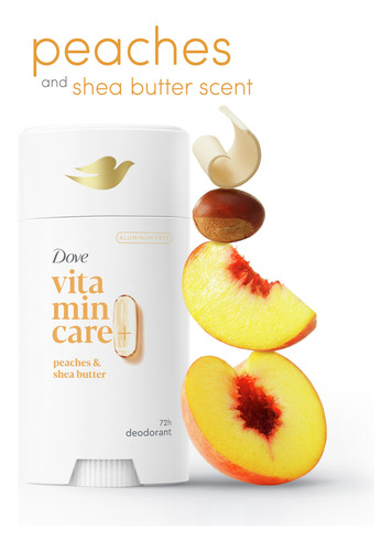 Desodorante Stick Dove Vitamincare+ Pêssegos E Manteiga De K