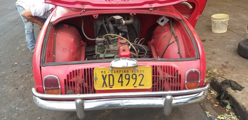 Imagem 6 de 15 de Ford Gordini Willys Motor Original Tem Dock Placa Amarela