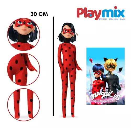 Boneca Miraculous Ladybug - Baby Kids Fraldas