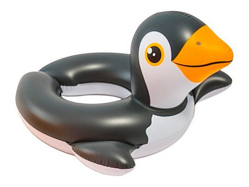 Salvadidas Pinguino Flotador Infantil Intex 59 X 57 Cms