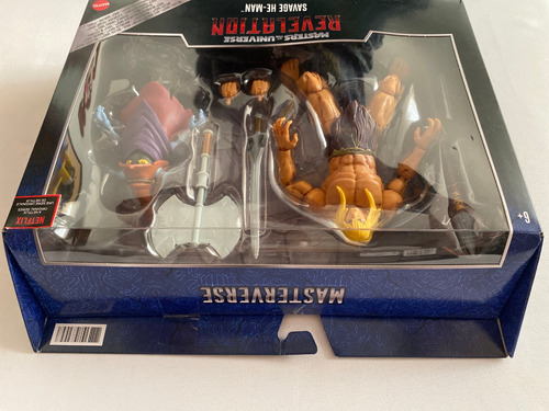 Savage He-man Y Orko Motu Revelation Masterverse He Man Orco (Usado)