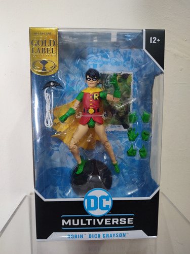 Mcfarlane Robin Dick Grayson Dc Multiverse Gold Label (nuevo