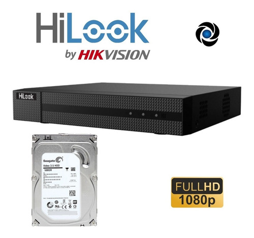 Imagen 1 de 10 de Dvr Seguridad 8ch Hikvision 1080p Full Hd Cctv Hdmi + Disco