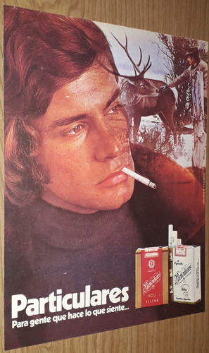 P506 Clipping Publicidad Cigarrillos Particulares Año 1974 (Usado)