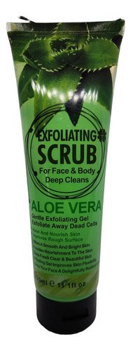 12 Gel Exfoliante Scrub Aloe Vera 320ml