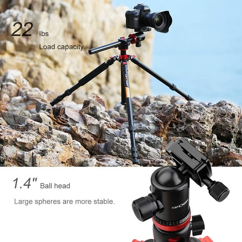 Trípode K&f Concept, Para Cámara Dslr, Profesional