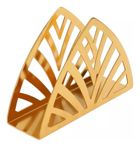 Vertical Chapado A Mano En Oro Con Forma Hueca 9*13*4cm