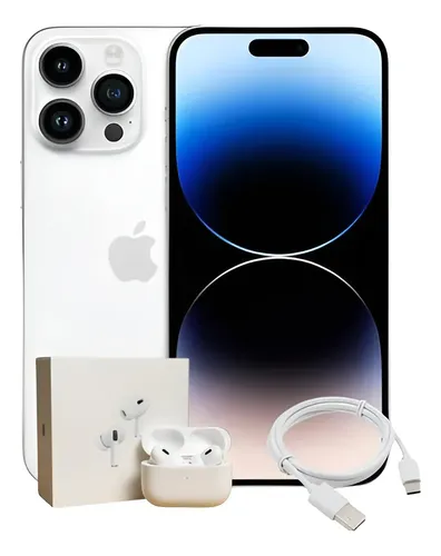 Apple iPhone 14 Pro Max 512gb Esim - Color Plata + Regalo (Reacondicionado)