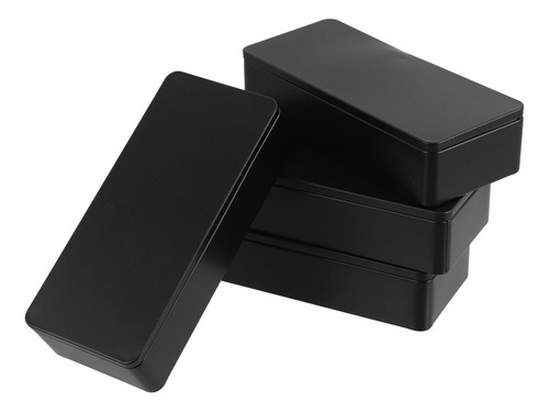 Organizador De Almacenamiento De Té Rectangular De Metal, 4