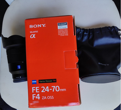 Lente Sony Zeiss 24-70 F4